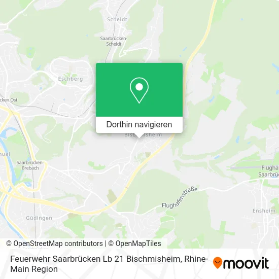 Feuerwehr Saarbrücken Lb 21 Bischmisheim Karte