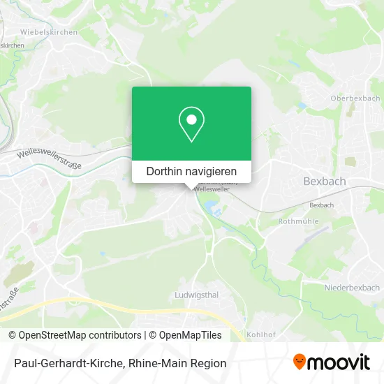 Paul-Gerhardt-Kirche Karte