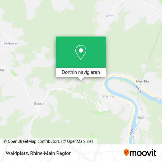 Waldplatz Karte