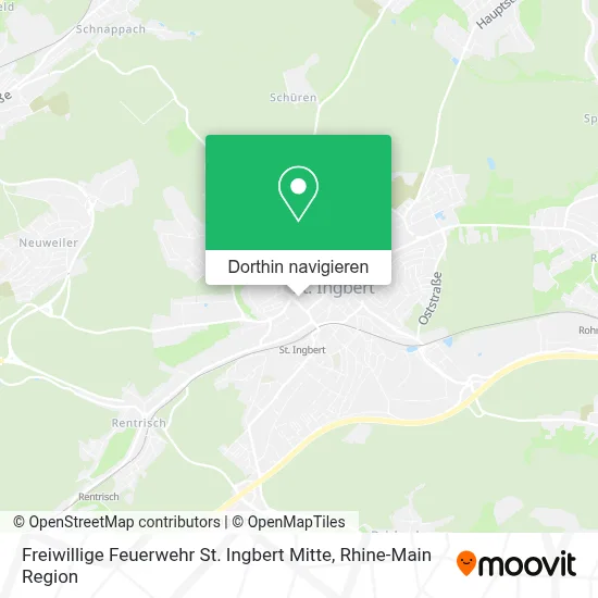 Freiwillige Feuerwehr St. Ingbert Mitte Karte