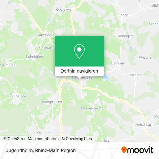 Jugendheim Karte