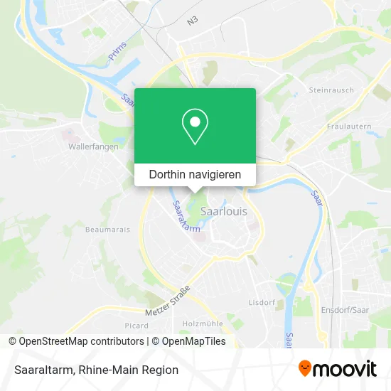 Saaraltarm Karte