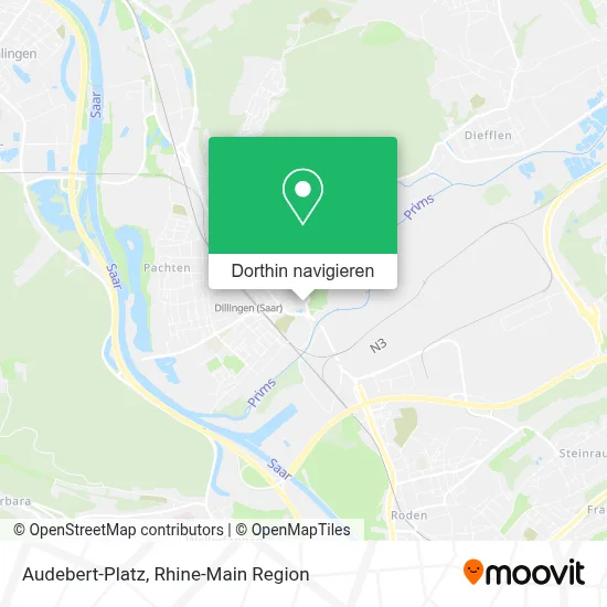 Audebert-Platz Karte