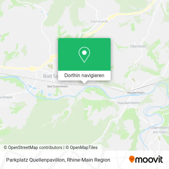 Parkplatz Quellenpavillon Karte