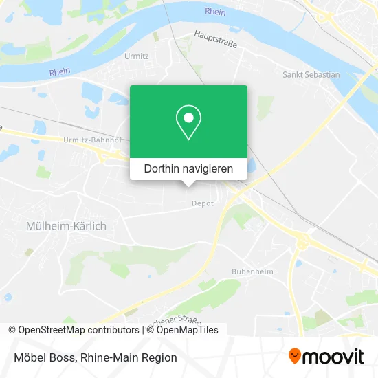 Möbel Boss Karte