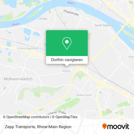 Zepp Transporte Karte