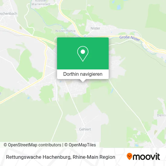 Rettungswache Hachenburg Karte