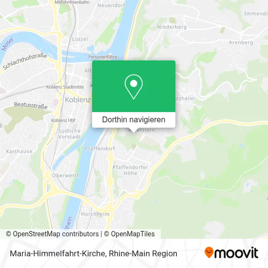 Maria-Himmelfahrt-Kirche Karte