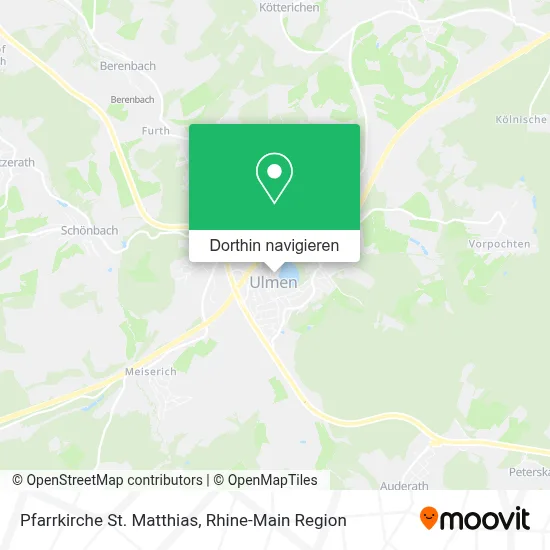 Pfarrkirche St. Matthias Karte