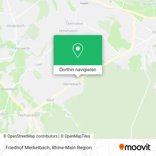 Friedhof Merkelbach Karte