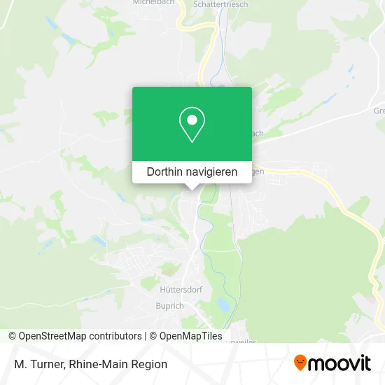 M. Turner Karte