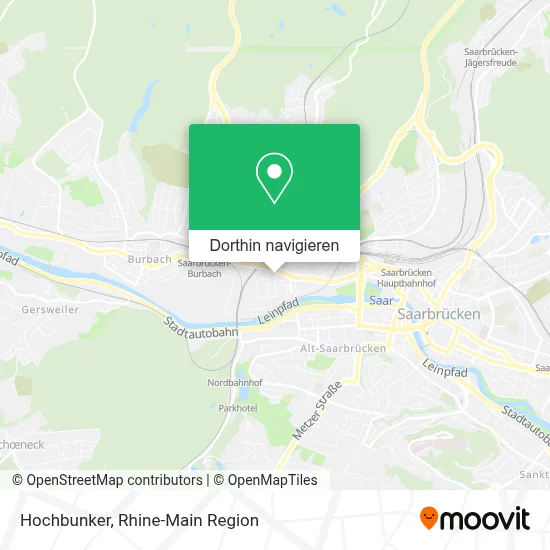 Hochbunker Karte