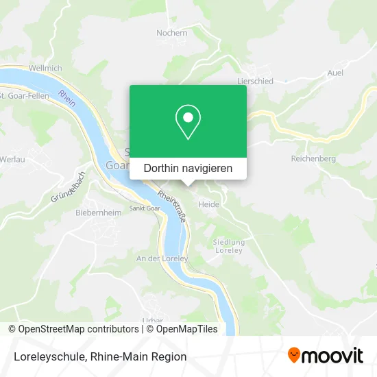 Loreleyschule Karte