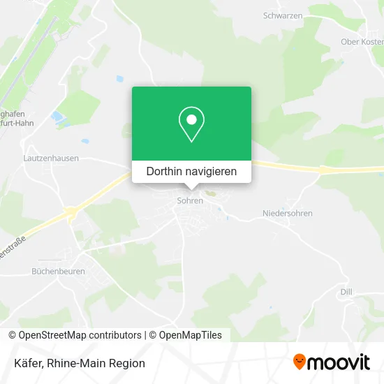 Käfer Karte