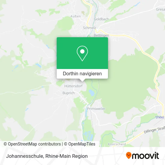 Johannesschule Karte