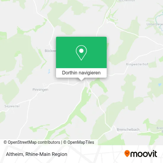 Altheim Karte