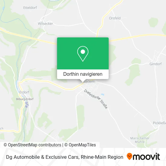 Dg Automobile & Exclusive Cars Karte