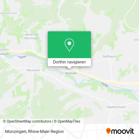Monzingen Karte