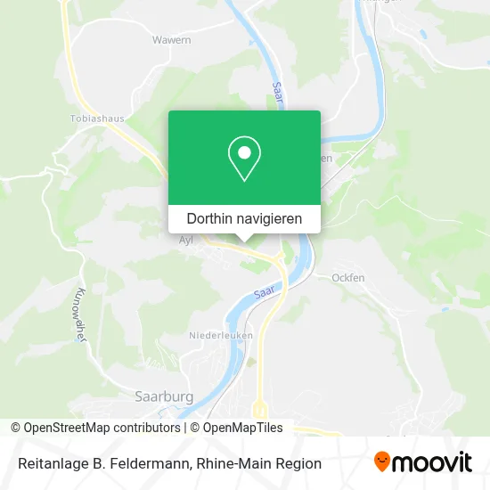 Reitanlage B. Feldermann Karte