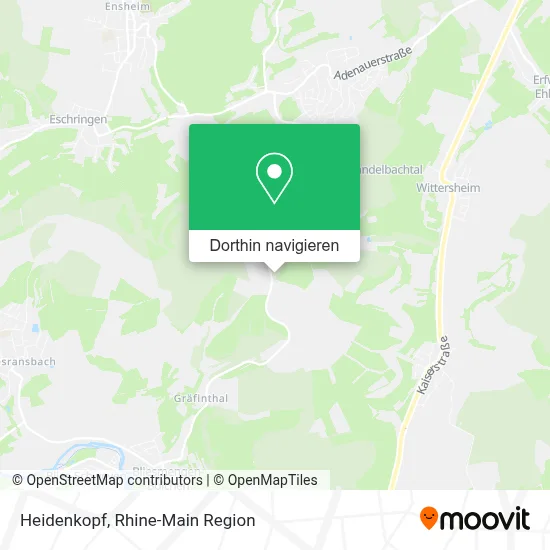 Heidenkopf Karte
