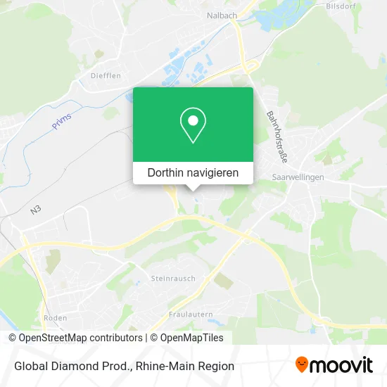 Global Diamond Prod. Karte