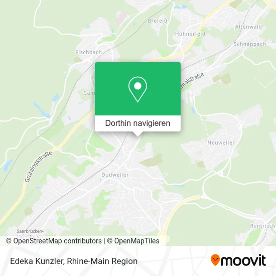 Edeka Kunzler Karte