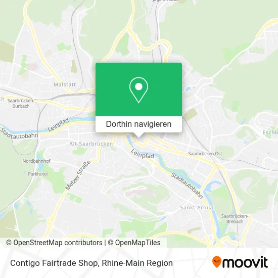 Contigo Fairtrade Shop Karte