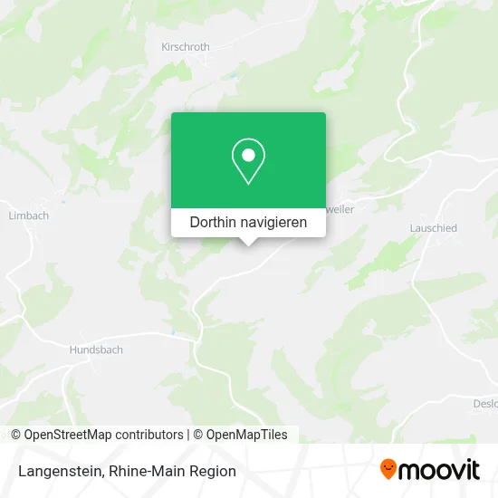 Langenstein Karte