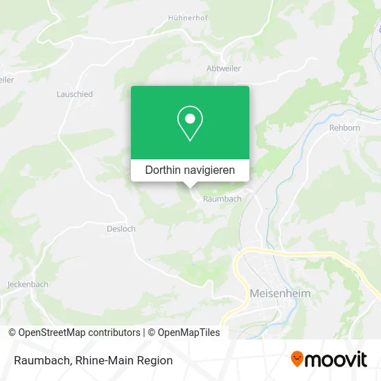 Raumbach Karte