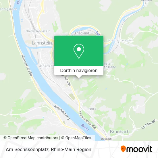 Am Sechsseenplatz Karte