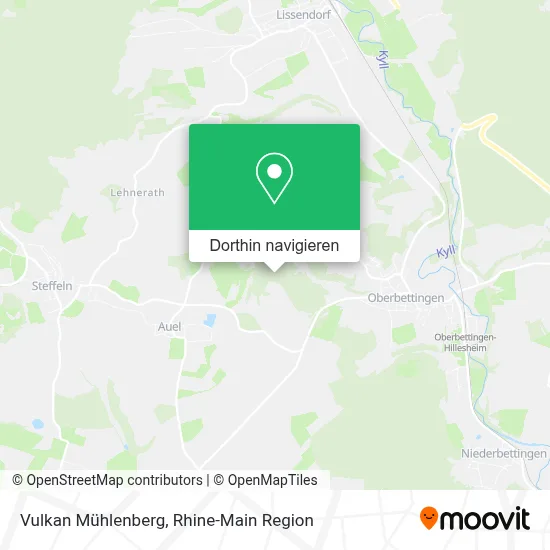 Vulkan Mühlenberg Karte