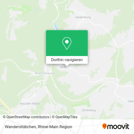 Wanderstübchen Karte