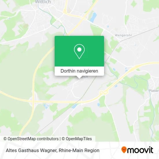 Altes Gasthaus Wagner Karte