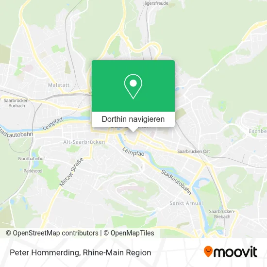 Peter Hommerding Karte