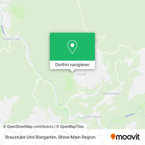 Braustube Und Biergarten Karte