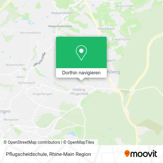 Pflugscheidschule Karte