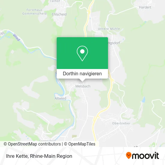 Ihre Kette Karte