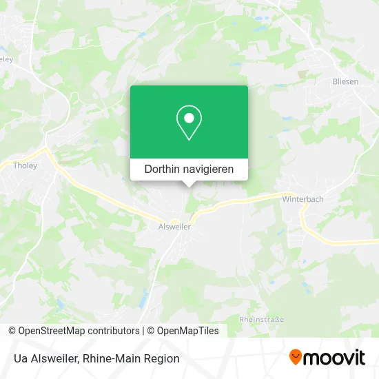 Ua Alsweiler Karte