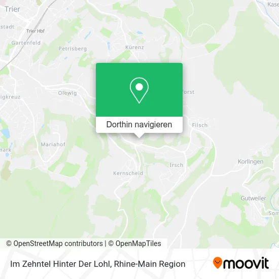 Im Zehntel Hinter Der Lohl Karte