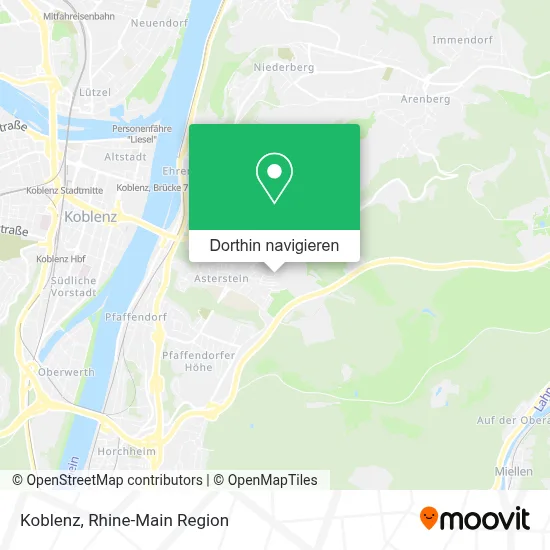 Koblenz Karte