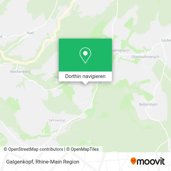 Galgenkopf Karte