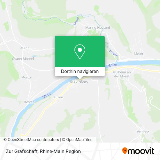 Zur Grafschaft Karte