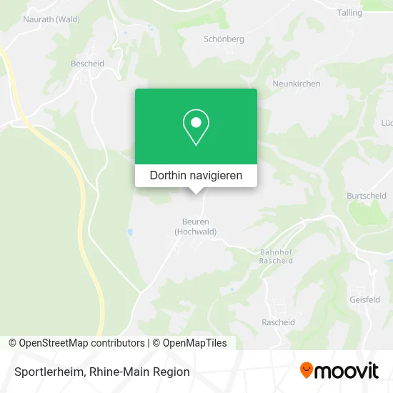 Sportlerheim Karte