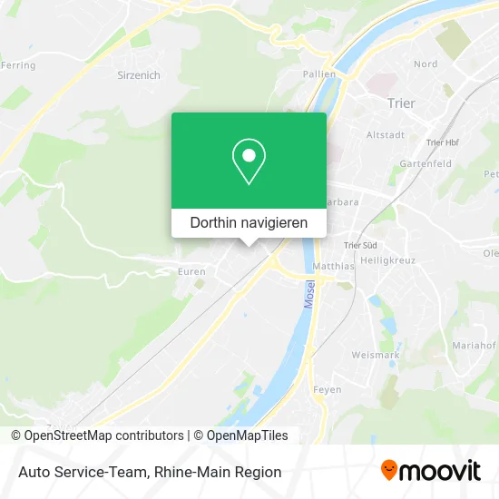 Auto Service-Team Karte