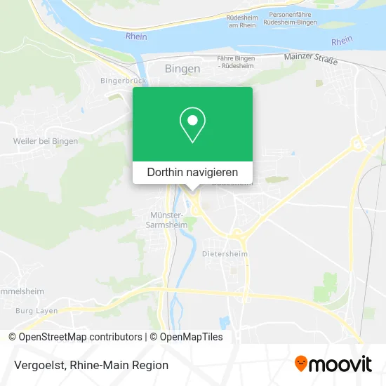 Vergoelst Karte