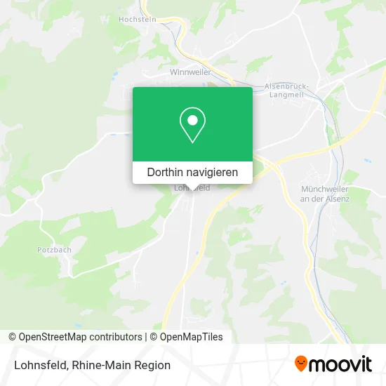 Lohnsfeld Karte