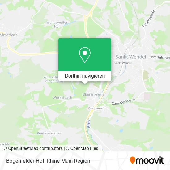 Bogenfelder Hof Karte