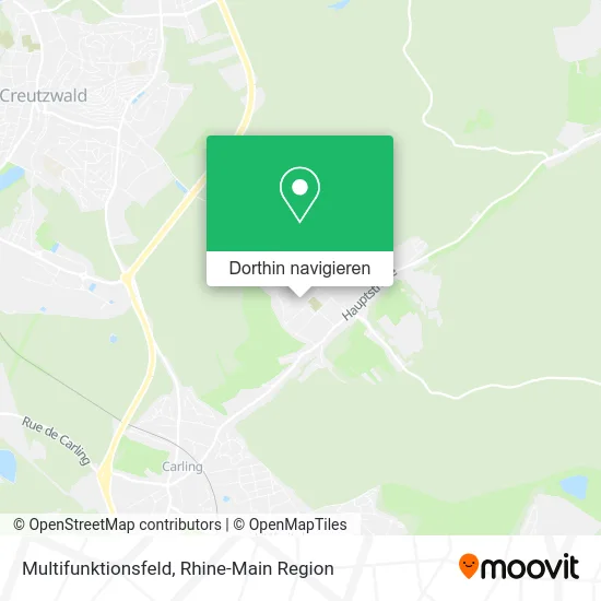 Multifunktionsfeld Karte