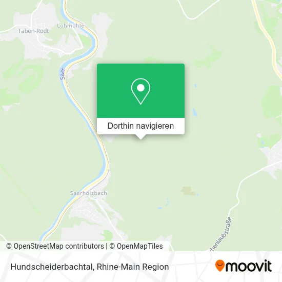 Hundscheiderbachtal Karte