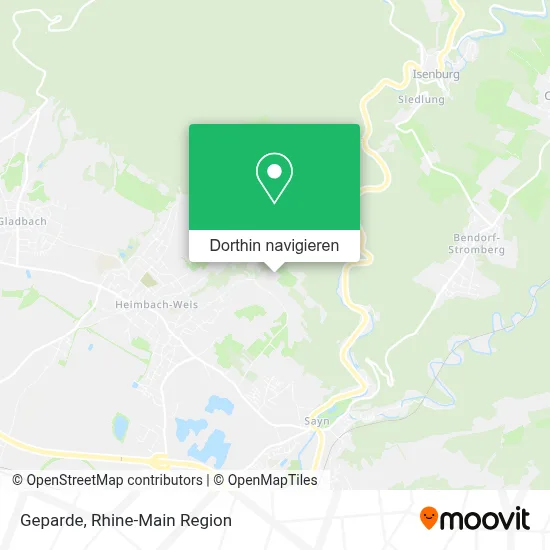 Geparde Karte